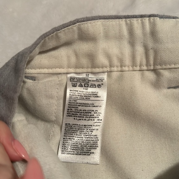 Men’s Old Navy Ultimate Slim linen shorts, size 32 - Picture 5 of 5